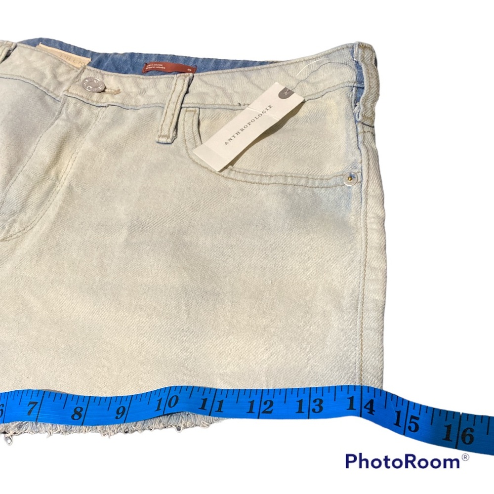 Anthropologie Pilcro Denim Micro Shorts Size 29 - Picture 8 of 8